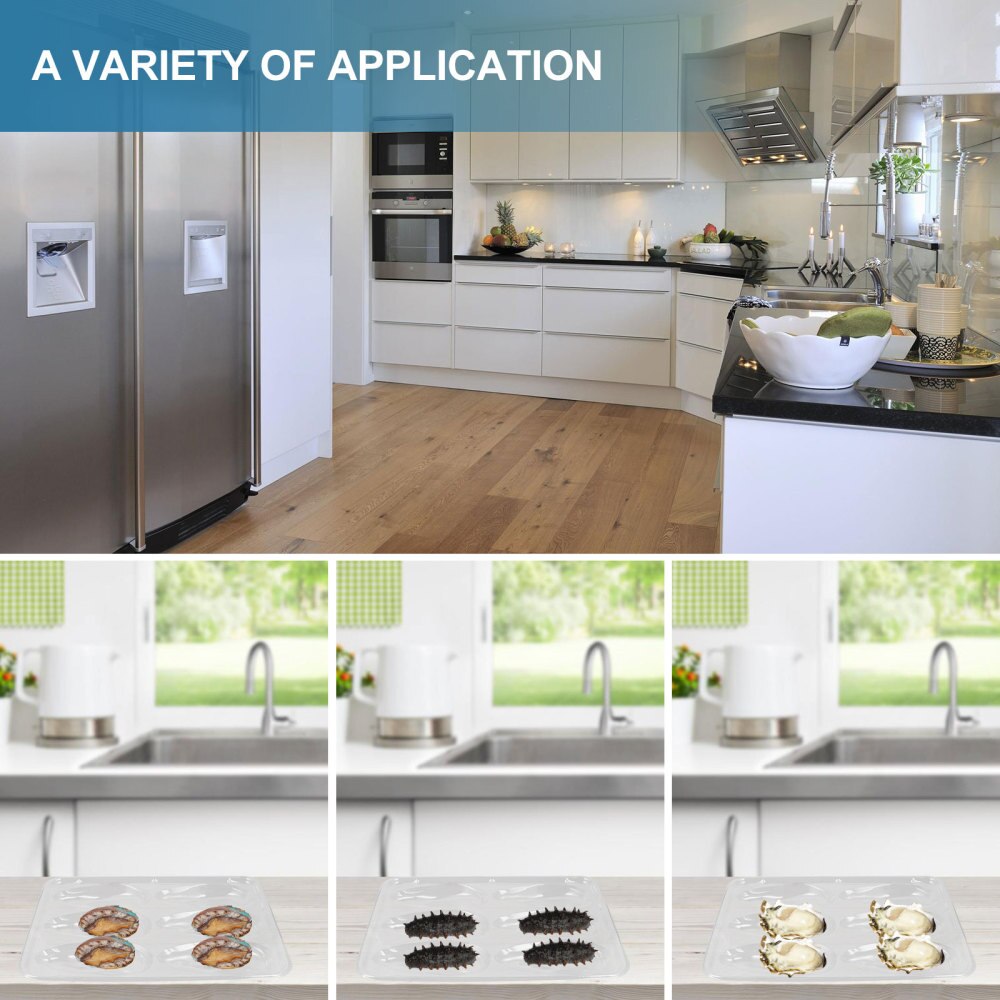 100PCS Disposable Packing Oyster Box Restaurant Carryout or Party Take Home Box