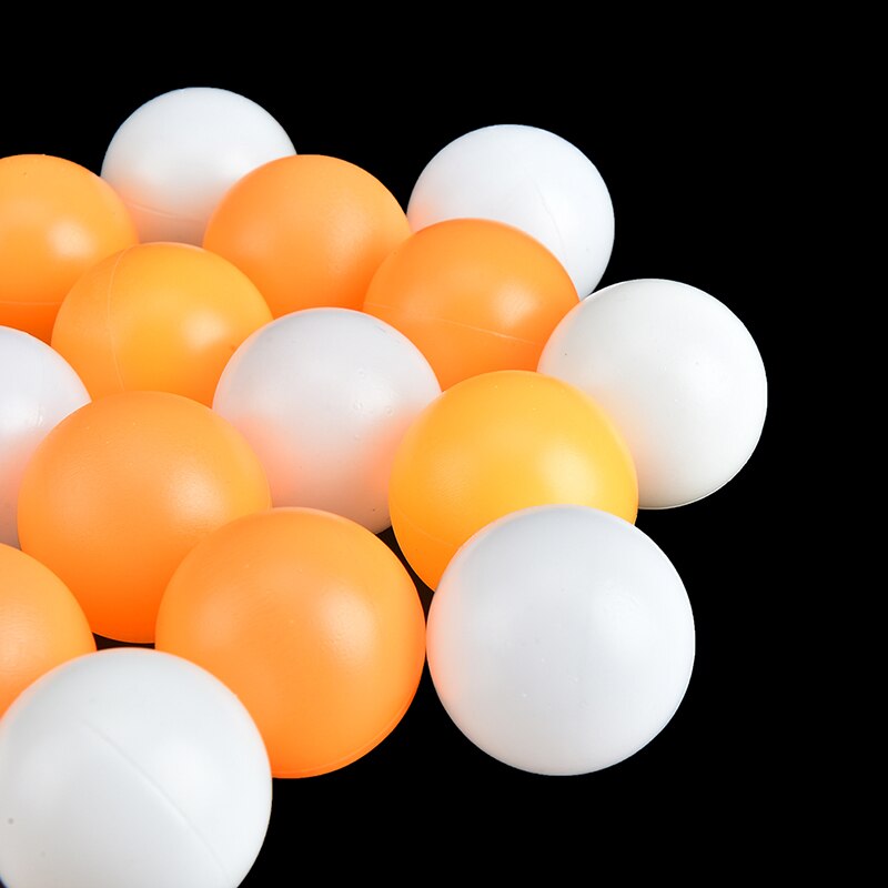 10 stk bordtennisbold bordtennisbolde til konkurrence træningstilbehør diameter 40mm gul hvid