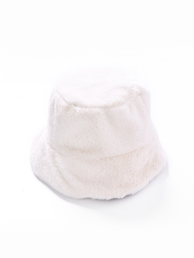 Goplus vinter dame hat afslappet sort varm hat til pige sombreros de mujer czapka zimowa damska gorros de invierno: Hvid