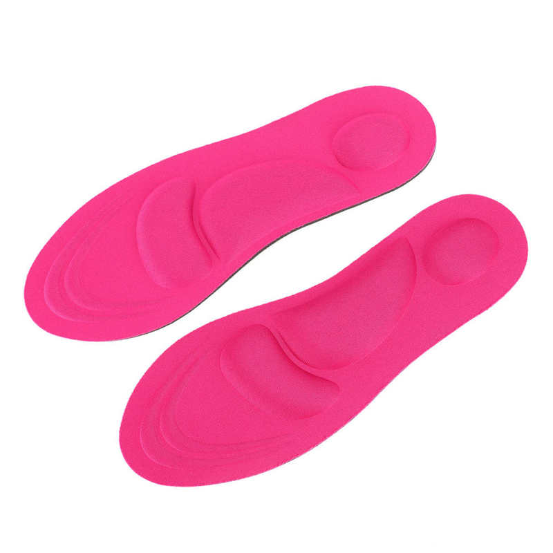 Shoe Sponge Pad 1Pair 4D Sponge Insoles Soft Shoe Arch Support Pad Massage Insert Cushions for Women Arch Support Insoles