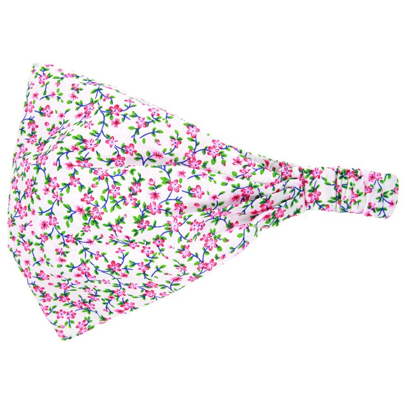 Mixiu 1Pcs Baby Bandana Hoed Print Bloemen Hoofdband Boog Knoop Haarband Hoofddeksels Kids Photo Prop Haaraccessoires: 5