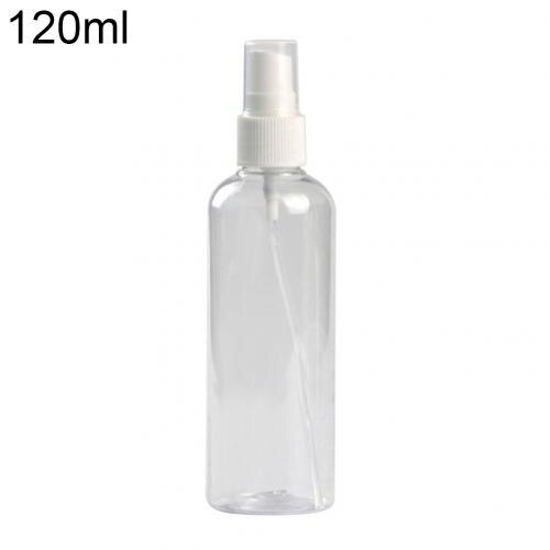 1Pc Travel Transparent Plastic Perfume Atomizer Small Mini Empty Spray Refillable Bottle Cosmetic Sample Containe: 120ml