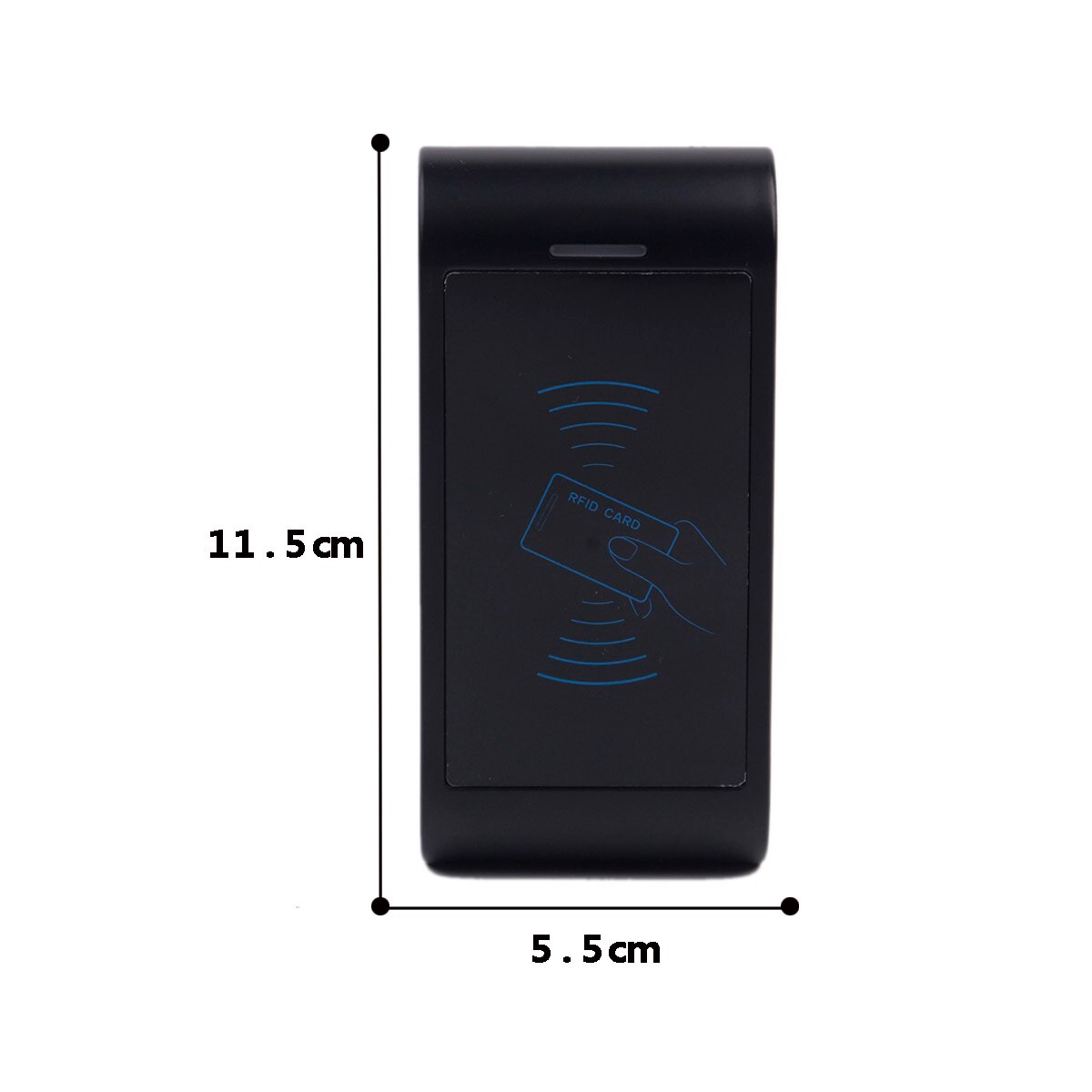Q8w-Id Id Card Reader Computer Multi-Function U Disk Portable Black Large Operation Area With Built-In Reading Head