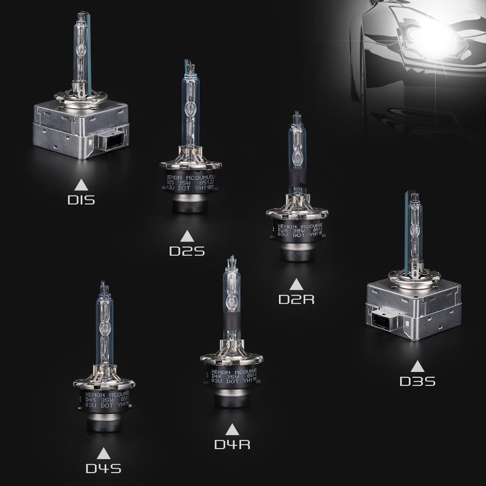2PCS D1S D2R D2S D3S D4S D4R 4300K 5500K Car Headlights HID Bulb Lamp Xenon For Acura TL TL-S TSX RDX ILX ZDX MDX CSX