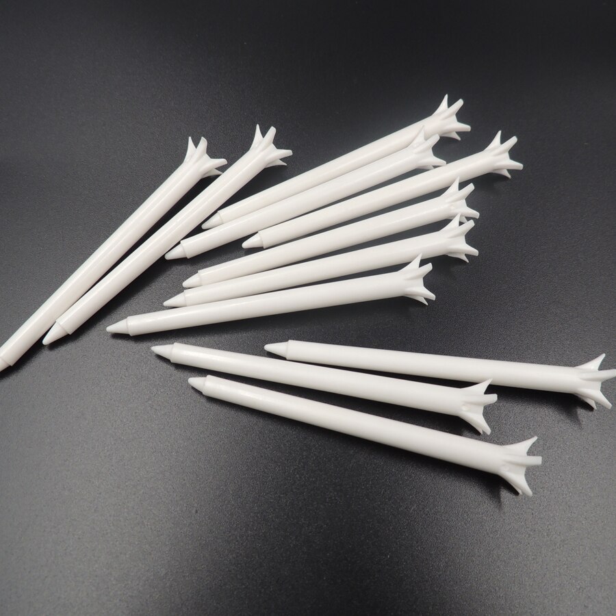 50Pcs Golf Tees 70mm/83mm Plastic Claw Less Resistance Golf Tees Golf Accessory