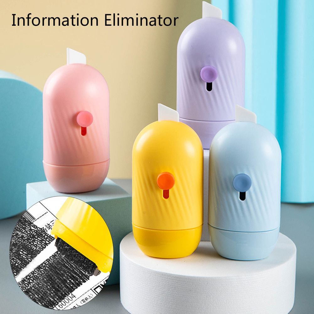 Practical Privacy Security Stamp Self-Inking Confidential Seal Messy Code Theft Protect Protect Tool Information Eliminator