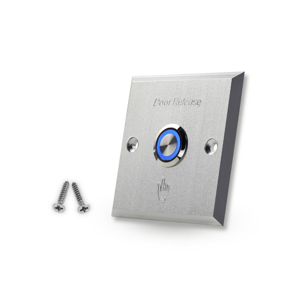 Touch Roestvrij Stalen Deur Exit Drukknop Touch Panel Van Toegangscontrole Systeem Met No/Com