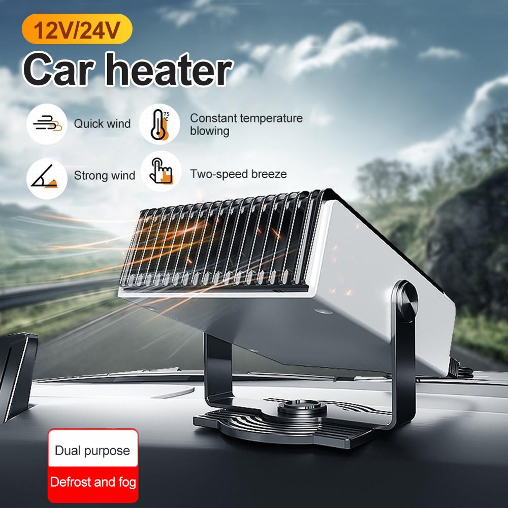 Car Heater 12/24V Portable Car Heater Defrost Heat... Grandado