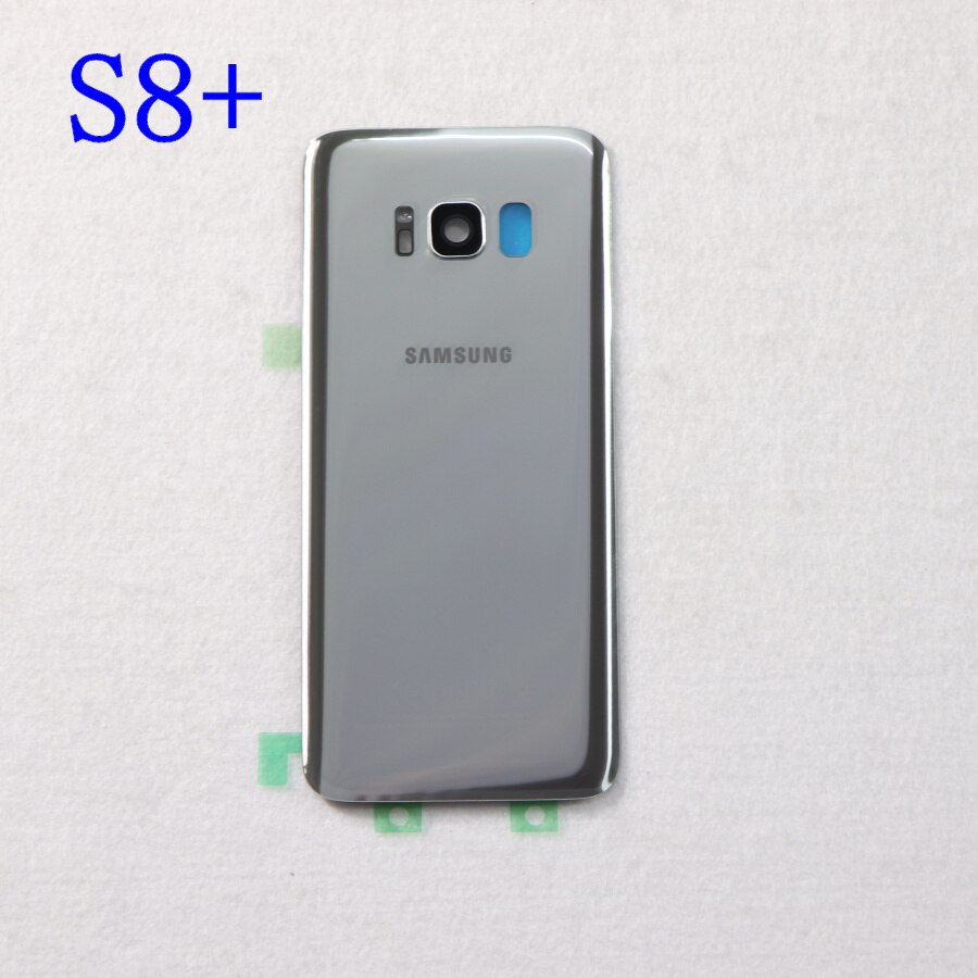 Cover posteriore in vetro per SAMSUNG Galaxy S8 G950, custodia posteriore in vetro G950FD S8 Plus S8 G955, G955FD, G955FD, G955FD: S8 Plus Silver