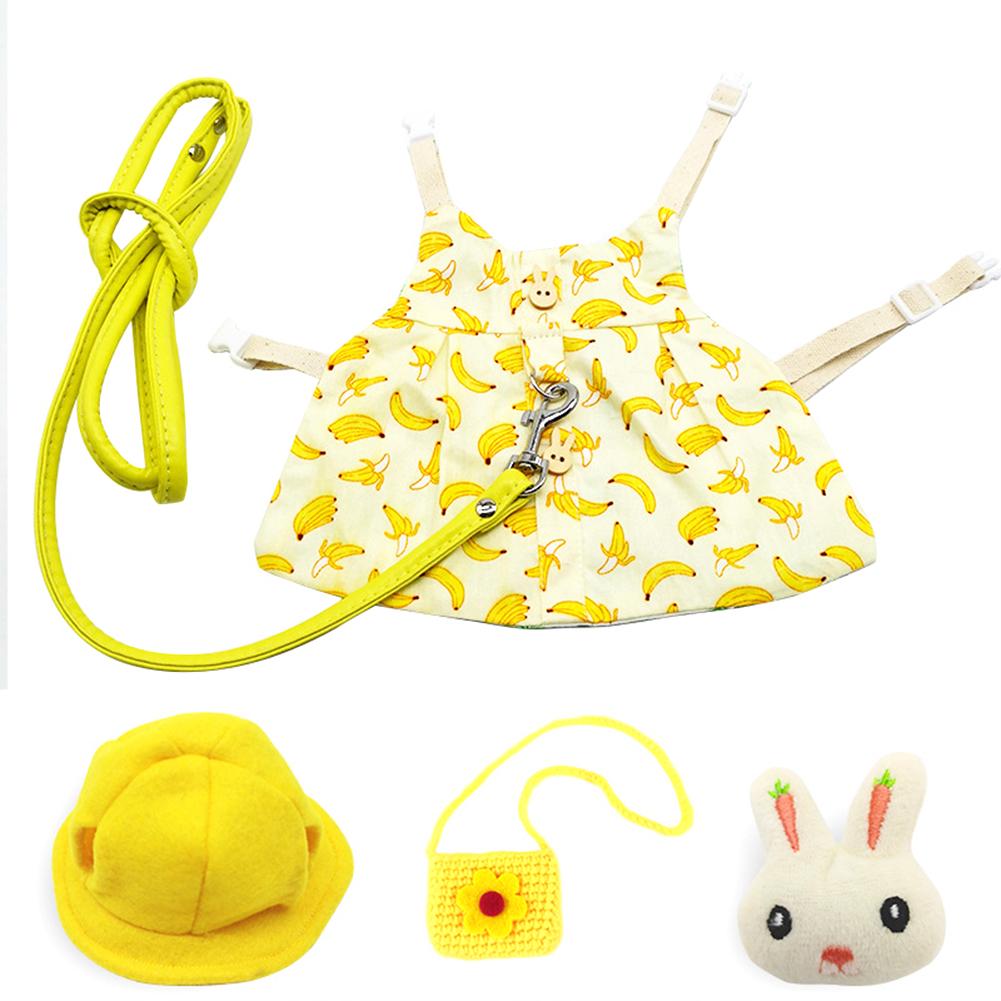 Cotton Adjustable Pet Bunny Clothes Rabbit Costume Outfit For Ferret Rabbit Bunny Hamster