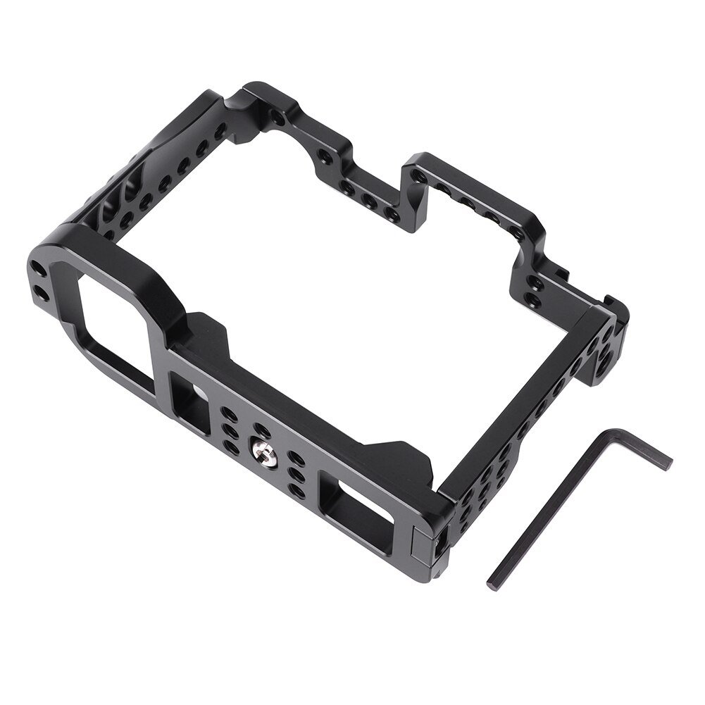 Photographie caméra cage CNC en alliage d'aluminium SLR caméra Cage vidéo prise de vue pour Sony A7M4 caméras caméra poignée