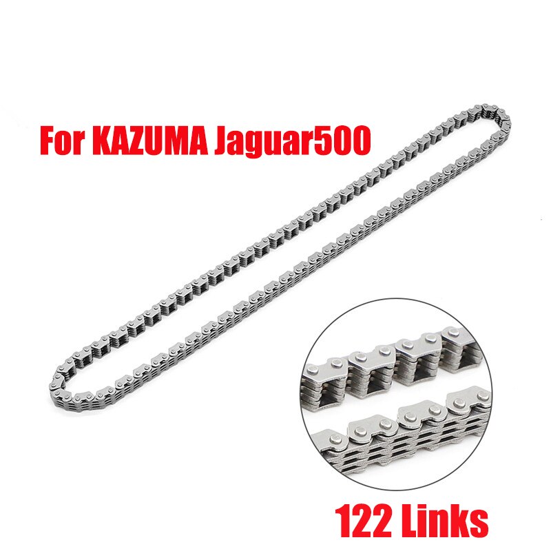 122 Master Links Cam Distributieketting Voor Kazuma Jaguar500 Kazuma 500CC Atv Quad CL104-4x5x122 Atv Utv Motor Onderdelen
