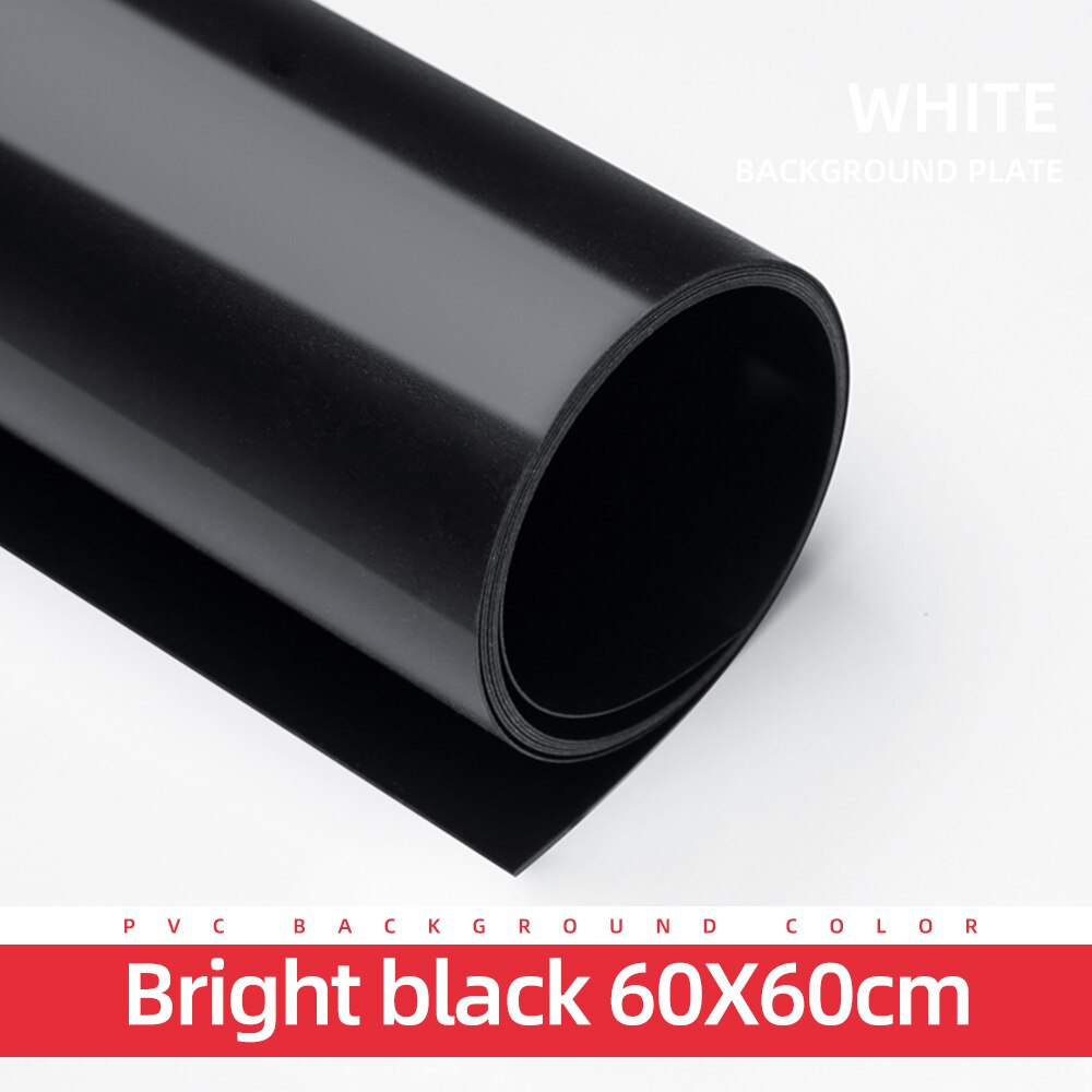 Valkoinen musta harmaa vihreä 68 x 130cm 27*51 tuuman valokuvaus taustapaperi matta pvc vinyyli saumaton tausta saumaton vedenpitävä: 60 60cm musta