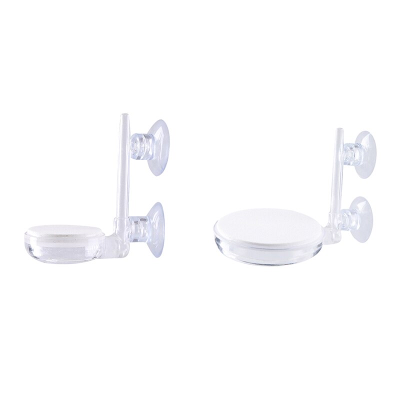 Quiet Tiny Bubbles Oxygen Diffuser Fish Tank Aerator Atomizer Aquarium Air Stone Round Ponds High Dissolved With 2 Suction Cup