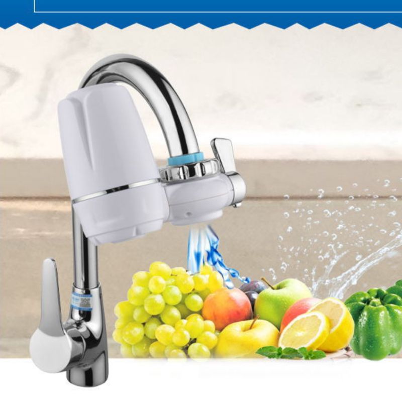 Filtre à eau purificateur lavable percolateur en céramique pour la maison cuisine robinet d'eau robinet rouille bactéries outils d'élimination U1JE