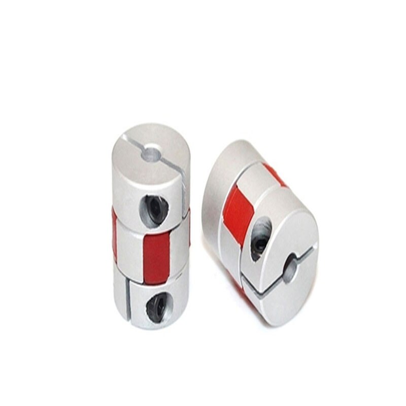 1 Uds CNC eje de mordaza de motor acoplamiento Flexible araña plum acoplamiento D25 L30 4mm 5mm 6mm 6,35mm 7mm 8mm 9mm 9.525mm 10mm 12 12,7mm