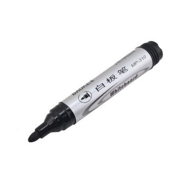 1 pcs Erasable Marker Pen Repeated Filling Whiteboard Marker Pen School Dry Erase Markers Blue Black Red Office Supplies: black