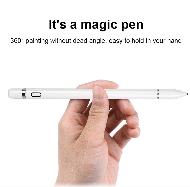 Universal stylus pekpenna ritplatta ipad pennor kapacitiv skärm för surfplattor apple ipad penna smart penna tillbehör