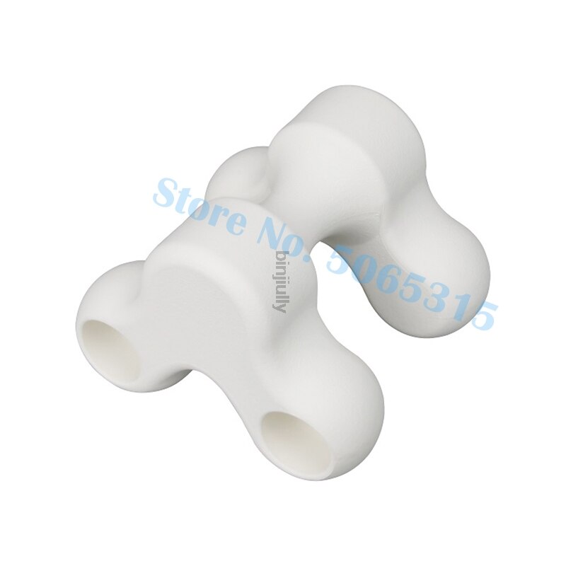 Bone Massage Cervical Traction Neck Massager Cervical Spine Wrist Shoulder Foot Acupuncture Points Pillow Health Care Device: Ivory