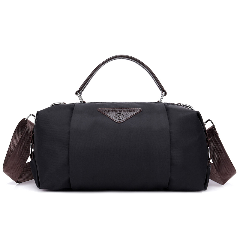 Bolsa de viagem de nylon transversal, bolsa de ombro duffle para bagagem, multifuncional para homens e mulheres, bolsa de mão com alça superior para o fim de semana
