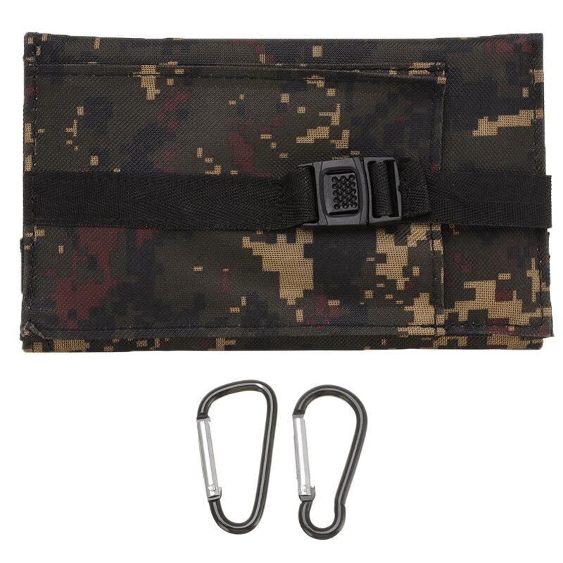 20w usb solpanel bärbar hopfällbar vattentät solpanel laddare mobil batteriladdare hopfällbar solcell för utomhusbruk