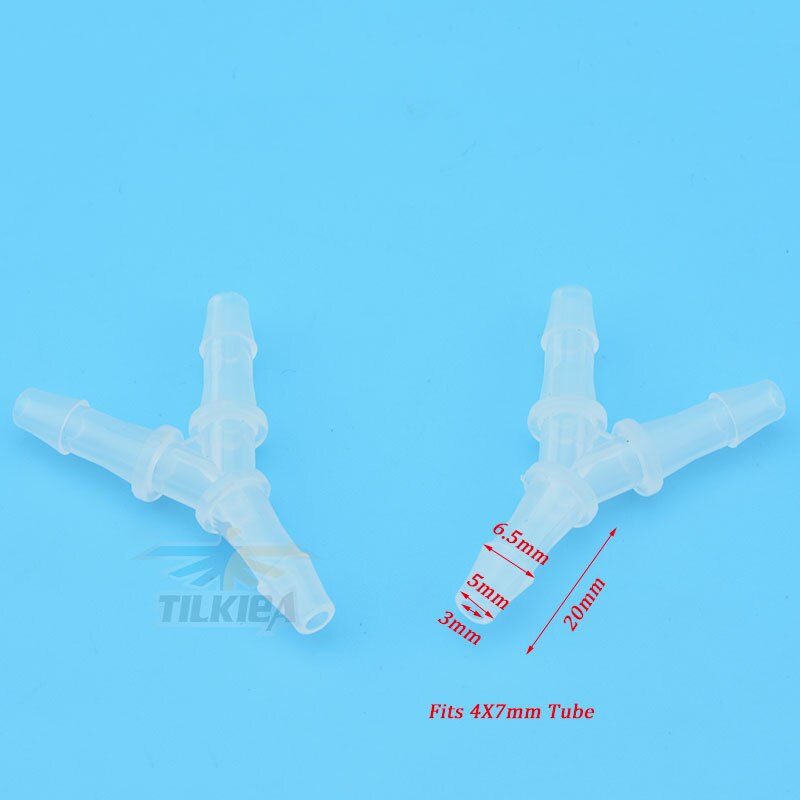 2pcs Rc Boat 3-Way Water cooling Nozzles 4/5mm Water cooling faucet Water Nipples Fuel Nozzles For Rc Boat: 5mm