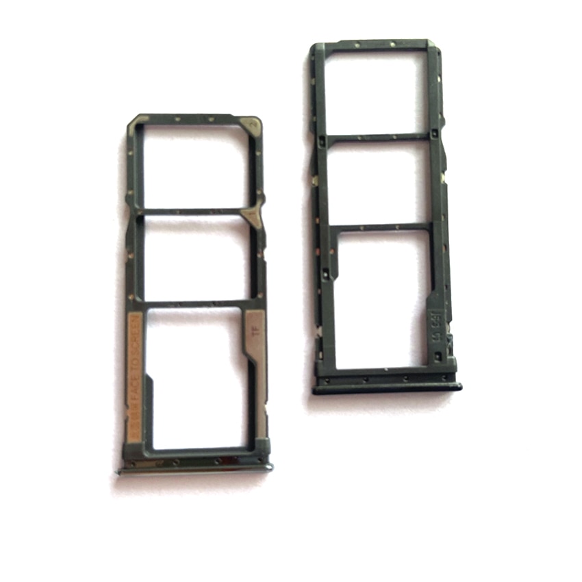 Soporte de bandeja Sim Dual para Xiaomi Redmi Note 8 Note 8 Note 8T, bandeja de tarjeta SIM SD, adaptador de soporte de ranura, 50 Uds.