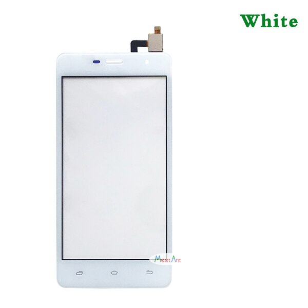 Alta qualidade 5.0 "para micromax q351 digitador da tela de toque sensor exterior lente vidro painel: white No Tool
