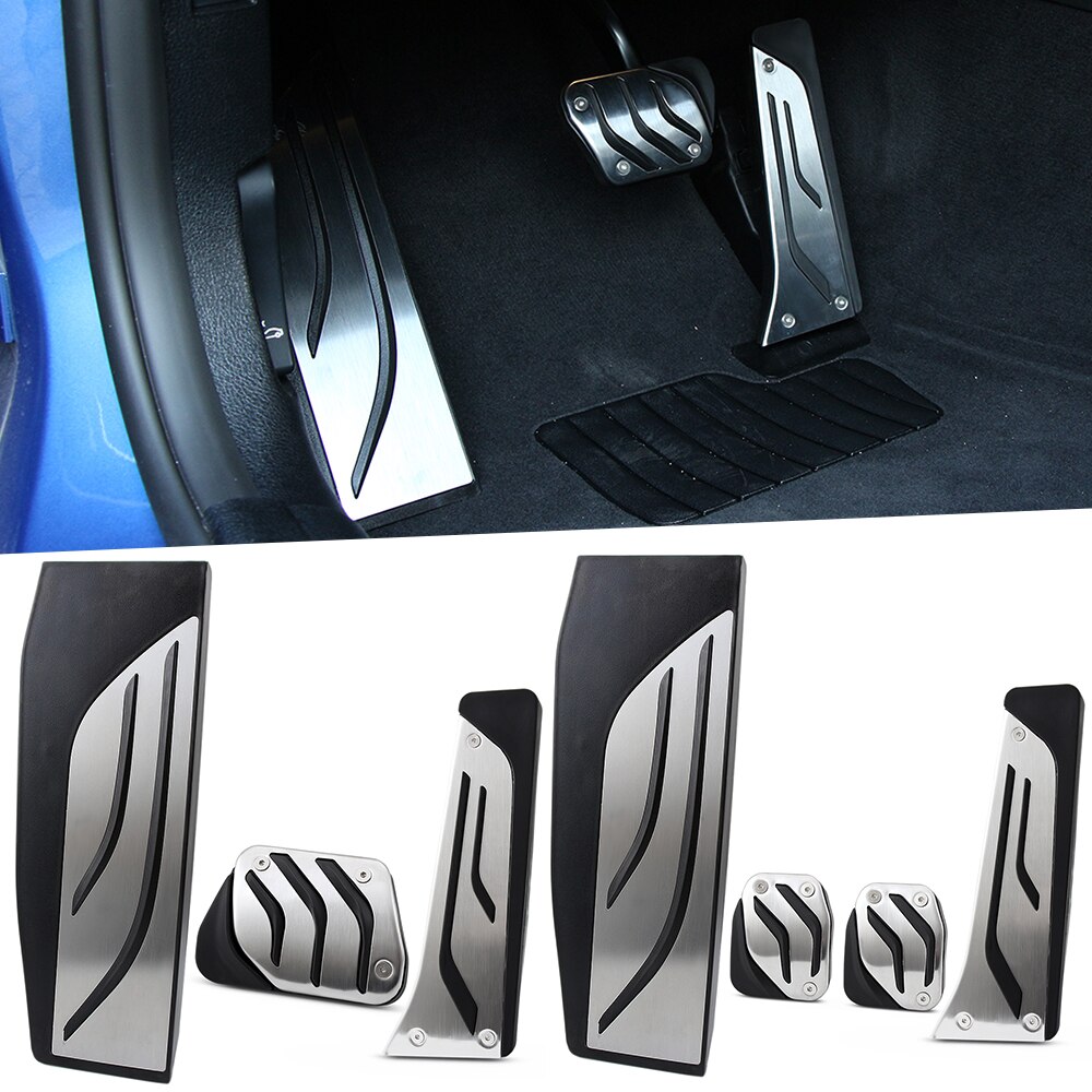 Pedal For BMW 1 2 3 4 Series F20 F21 F22 F30 F31 F32 F36 Fuel Gas Brake Clutch Foot Rest Pedal Pad Cover Replace