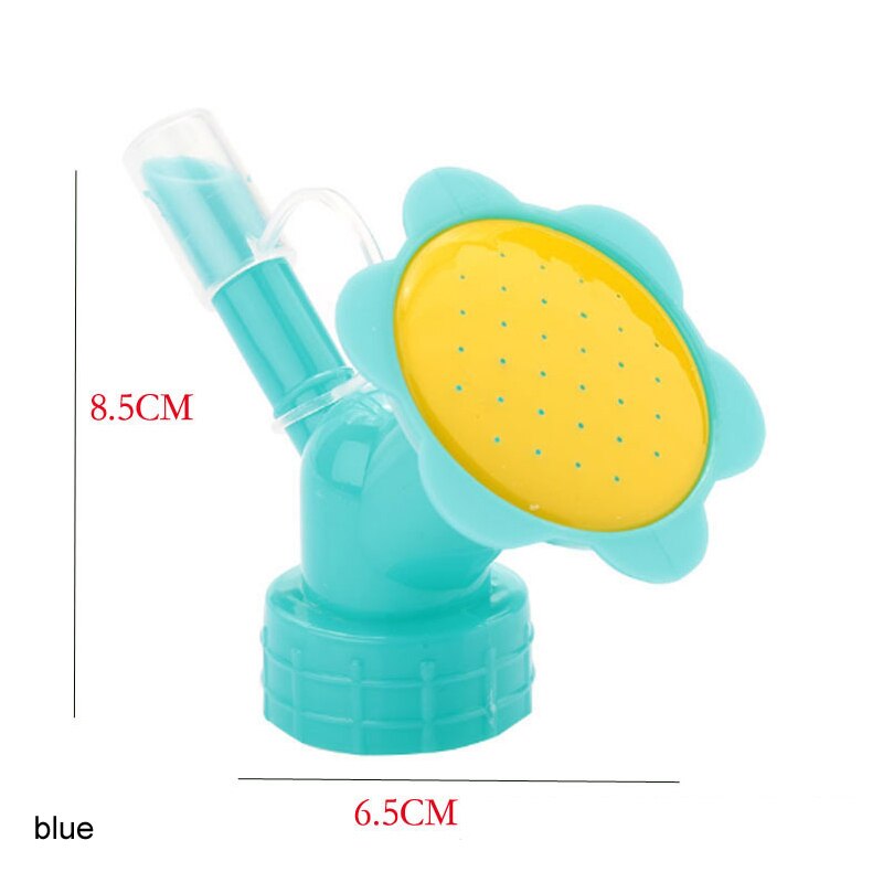 2 In1 Garden Tools Water Can Garden Irrigation Watering Cans Dual Use Flower Waterers Bottle Home Garden Supplies: Blue