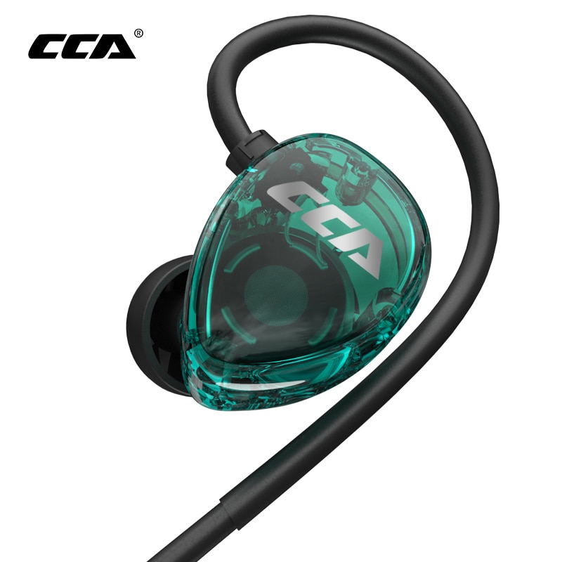 Cca Csa In-Ear Wired Hoofdtelefoon Met Microfoon 3.5Mm Hifi Oortelefoon Stereo Muziek Running Headset Handsfree subwoofer Sport Gam Oordopjes