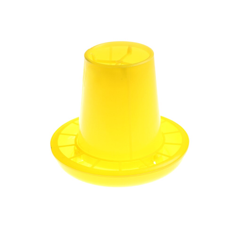 Container Feed Yellow Chicken Feeding Bucket 1KG Chicken Feeder Food Food Tool Farm Animal