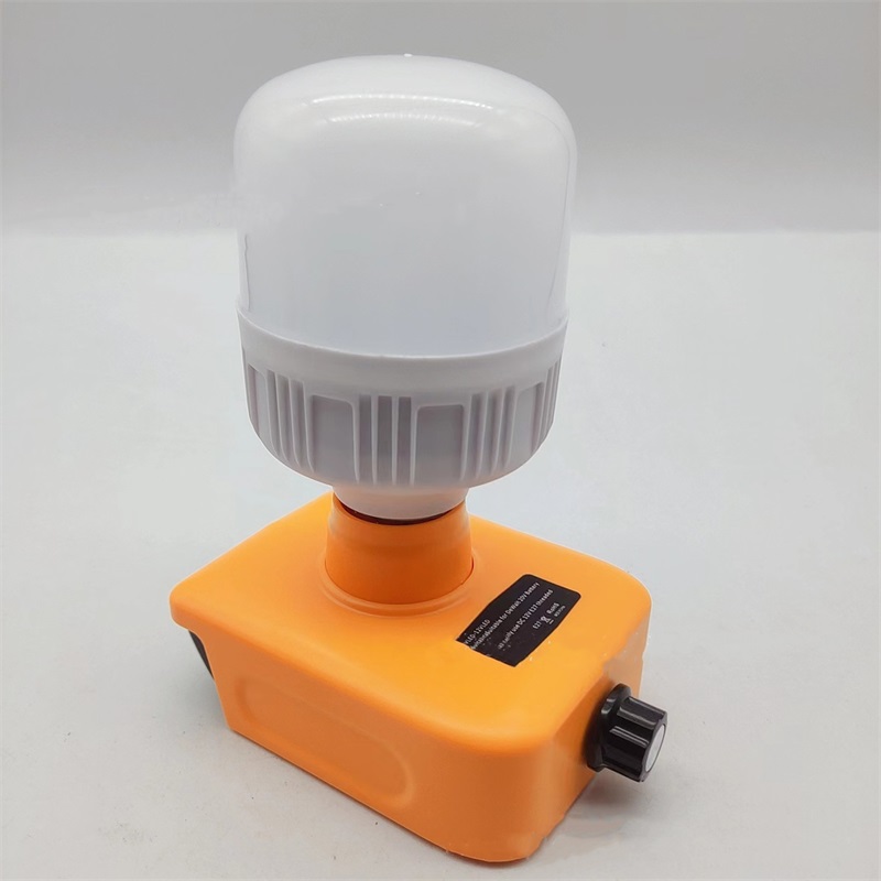 Draadloze LED Werklamp 12W LED Lamp Voor Makita/Dewalt/Milwaukee 18V 20V Li-ion batterij Dimmen Koel Witte Lamp Buitenverlichting: Black
