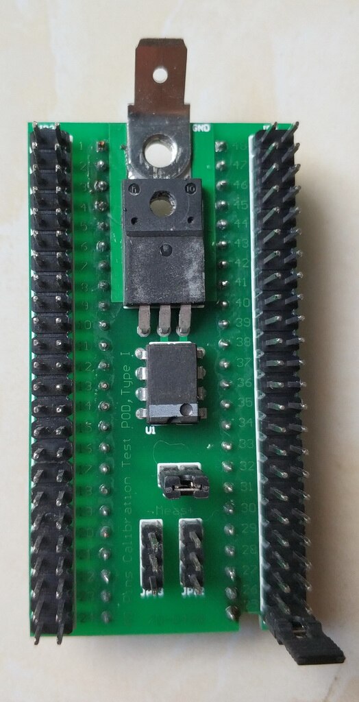 Calibration Base 48-pin Calibration Test POD, Type I