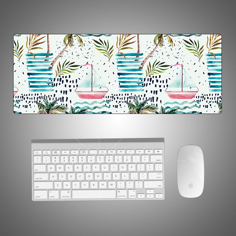 Karikatur Flamingo Nette Maus Pad Kreative eins Flut Große Spiel Computer Tastatur Büro Tisch matt Kawaii Schreibtisch für jugendlich: 14-800X300X2mm