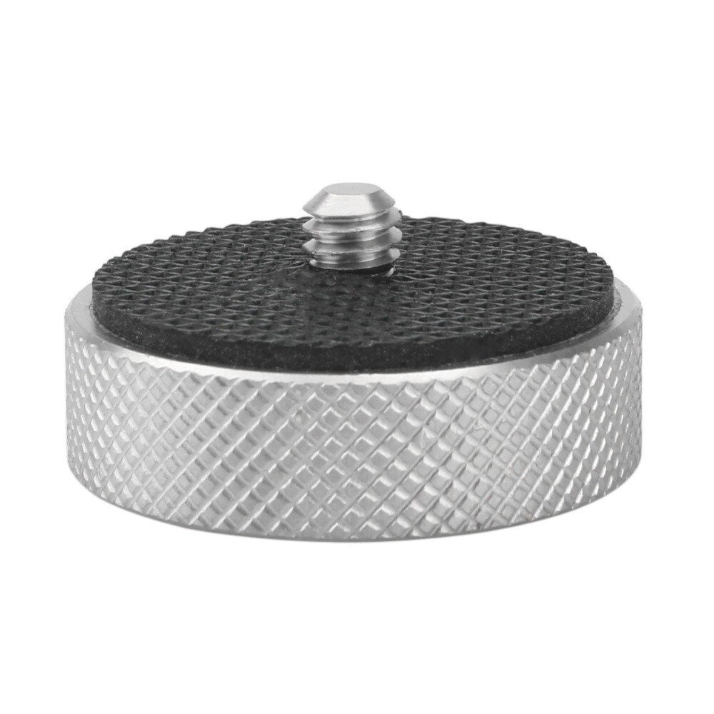 NICEYRIG 1/4 "Parafuso Microfone Parafuso Polegar 3/8" Pedestal do Microfone de 1/4 "3/8" Parafuso Não-slip Mat liga de alumínio Da Câmera DSLR Rig Ombro