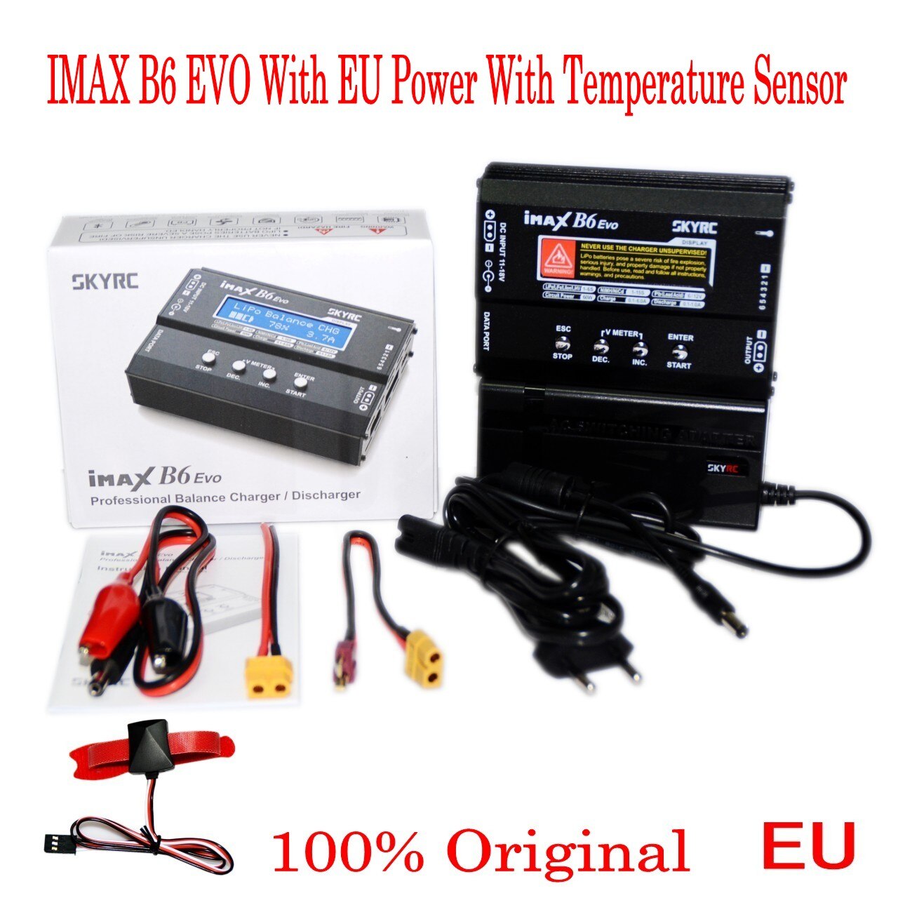 Original SKYRC IMAX B6 EVO 6A 60W Balance Charger Discharger Battery Charger For NiMH NiCD LiHV NiCd PB Li-ion XT60