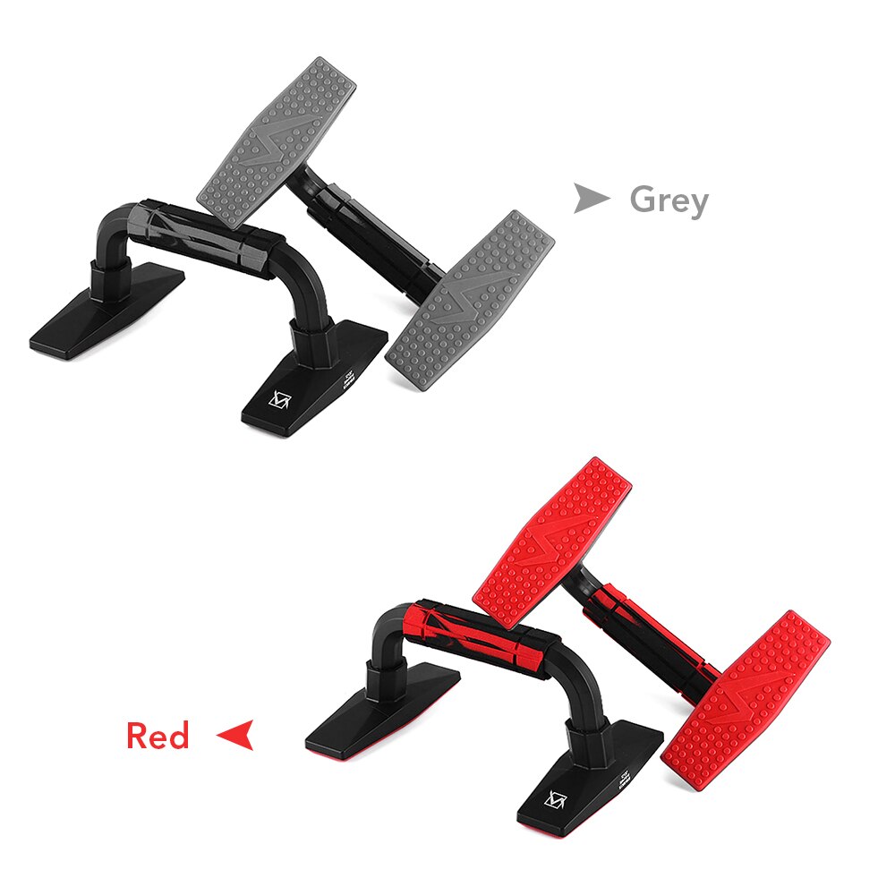 2PCS Push Up Bars Pushup Chest Bar Stand Sports Gym Exercise Workout Training Trainer for Men Women Fitness Equipment