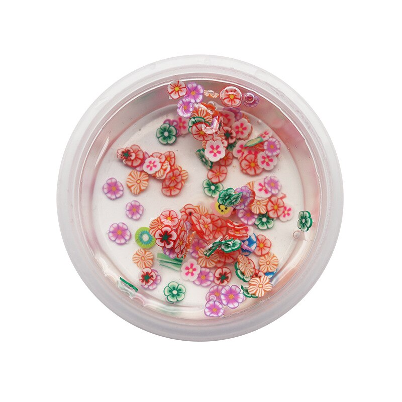 70g blandiblú transparente Lizun cristal transparente Slime alivio del estrés juguete interesante DIY relleno gelatina cubo Slime aditivos para rebanadas: 7