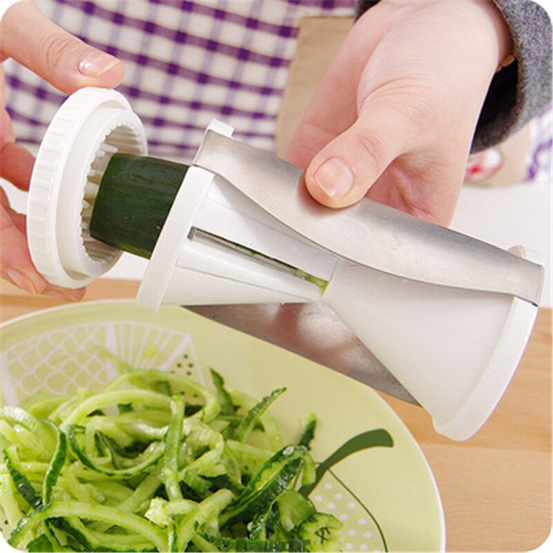 Keuken Gereedschap Accessoires Spiral Slicer Groente Shred Apparaat Koken Salade Wortel Radijs Snijder Spiral Slicer Cutter Organizer