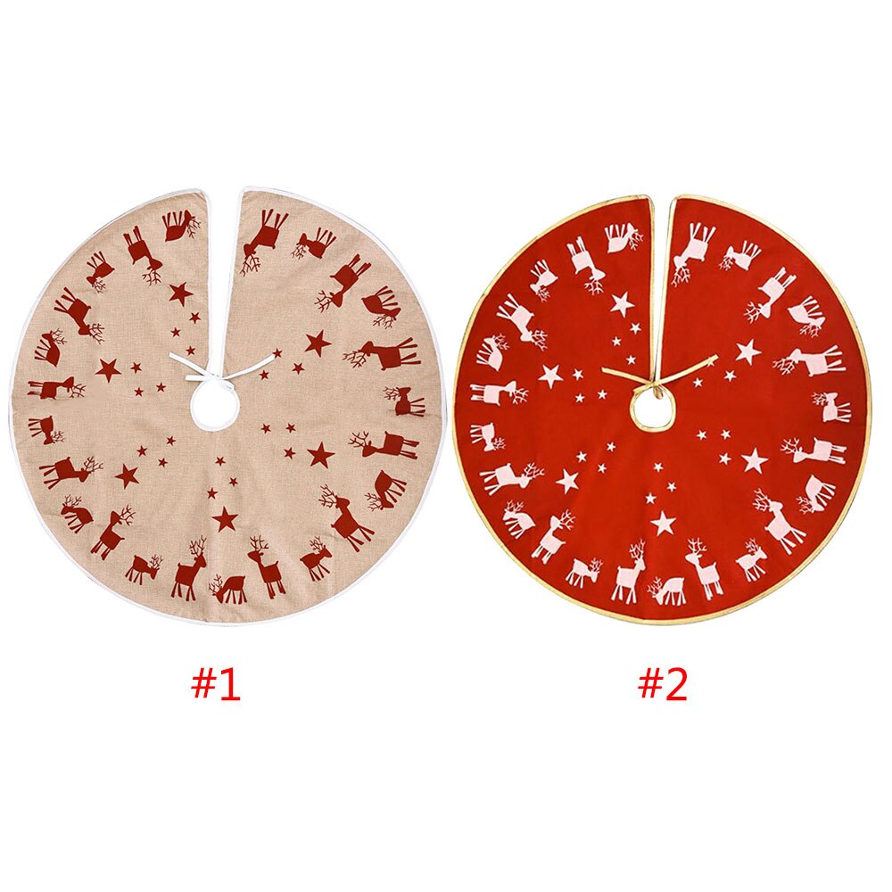 Kerstboomversieringen kerstboomrok winkel kerstboomversiering kerstboomversiering bruin rood decoratief
