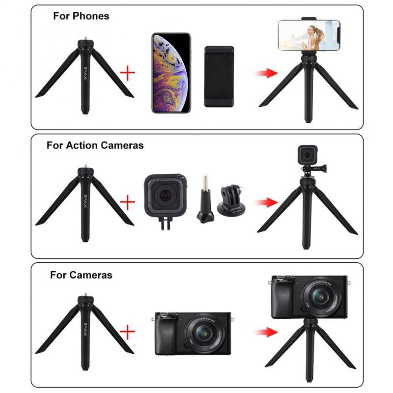 2In1 Mini Statief Pens Voor Mobiele Telefoon Statief Flexibele Telefoon Houder Met Telefoon Klem Voor Telefoon Camera Voor Live Video foto