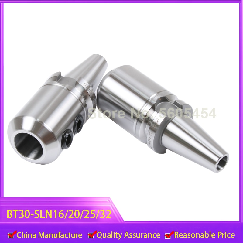 1 Uds BT30 BT40 SLN16 20 25 32 40, potente corte de vástago de fresado fijo lateral, taladro rápido, fresa de maíz, vástago de sujeción