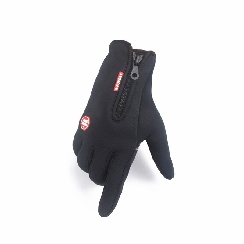 Touch Screen Pu Lederen Handschoenen Outdoor Sport Handschoenen Voor Mannen Vrouwen Winter Thermische Windstopper Waterdichte Handschoenen Guantes Luva