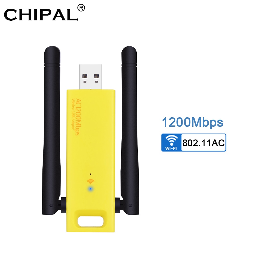 Dual band 1200 mbps usb 3.0 rtl 8812bu draadloos  ac1200 wlan usb wifi lan adapter dongle 802.11ac met antenne voor laptop desktop