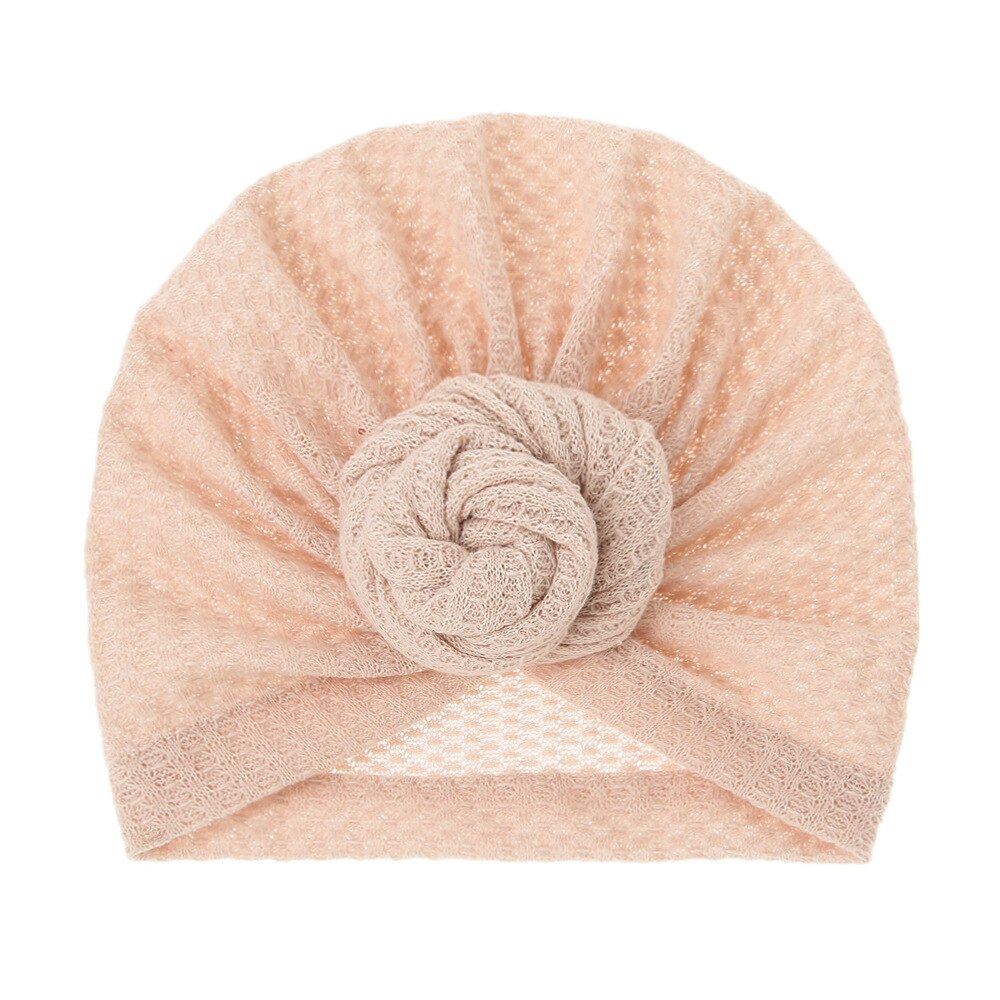 Bonnet en tricot pour bébé, casquette pour -né, Turban doux, pour filles et garçons,: 2