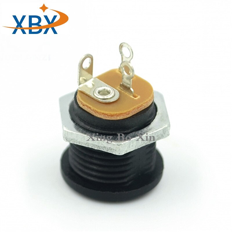 10 piezas 5 pares 2,1mm x 5,5 DC Power hembra Jack 5 piezas + conector macho adaptador 5 Juegos DC022 5,5x2,1 MM