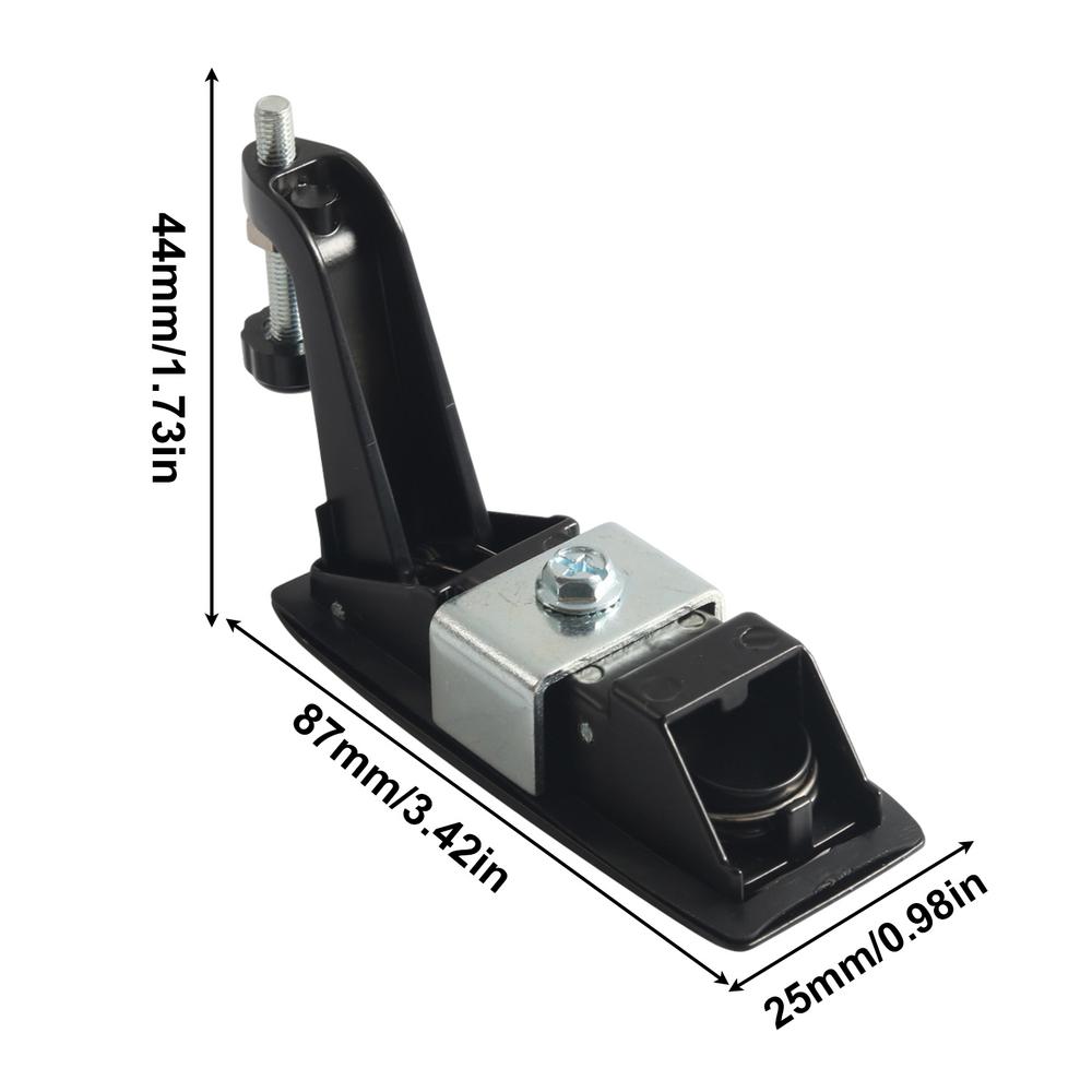 Travel Trailer Door Lock High Strength Compression Latch RV Drawer Latch Sturdy Trailer Latch Lock Trailer Door Latch For: black