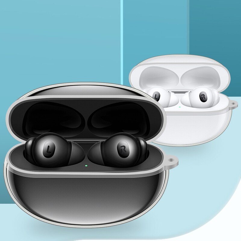 Earphone Protective Cover TPU Soft Cover Compatible with OPPO Enco X2 Wireless Headphone Soft TPU Carrying Case