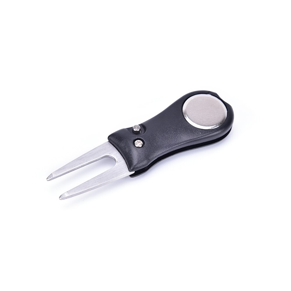 Folded Golf Repair Pitch Divot Repair Switchblade Tools Golf Ball Marker Kit